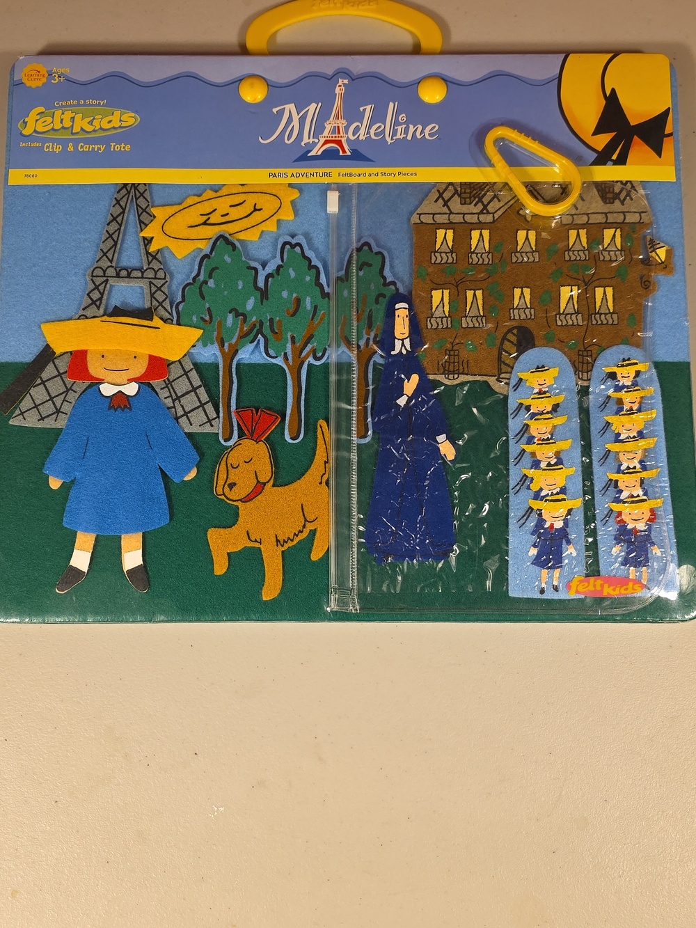 NWT Collectible 2002 Madeline felt kids Paris Adventure kit
